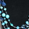 Vintage Blue Glass Necklace