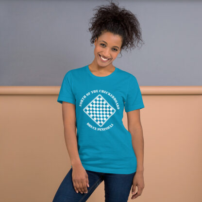 T-Shirt with North of the Checkerboard Logo