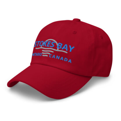 Classic Hat with Stokes Bay Ontario Canada and Sunset Logo