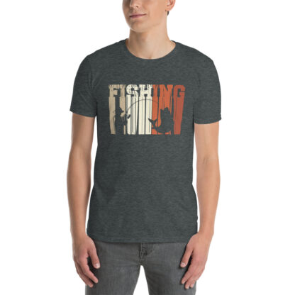 Stylish Short-Sleeve T-Shirt with FISHING Logo