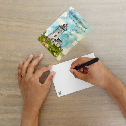 Lyal Island Lighthouse postcard