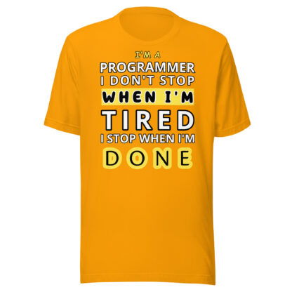 Dedicated Programmer t-shirt