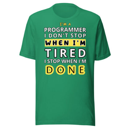 Dedicated Programmer t-shirt