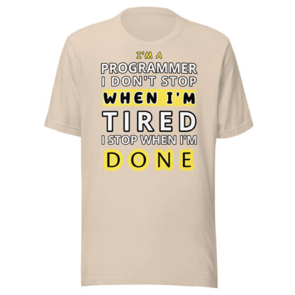 Dedicated Programmer t-shirt