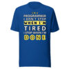 Dedicated Programmer t-shirt