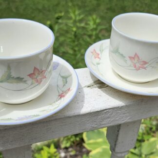 Royal Doulton - Expressions - Summer Carnival Cup and Saucers X2